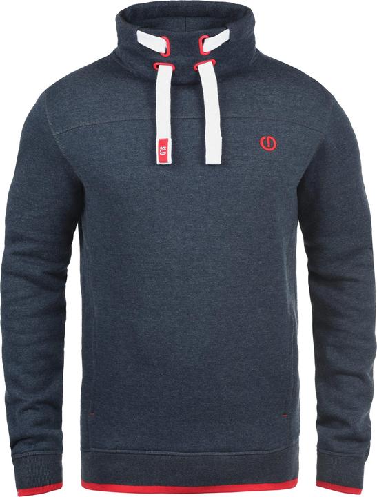 Immagine prodotto Solid Benjamin Felpa Maglione Pullover Da Uomo Con Collo Alto Fodera In Pile (L)