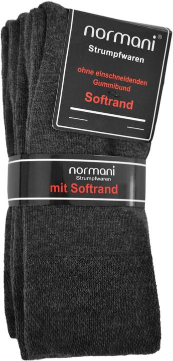 Actual product image Normani 6 pairs of comfort socks with soft edge (pack of 6, 43 - 46)