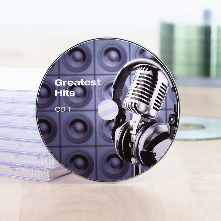 Produktbild HERMA Inkjet CD-Etiketten Maxi Ø Papier