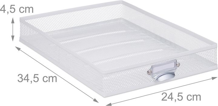 Actual product image Relaxdays Schubladenbox (A4)