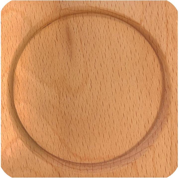 Produktbild JTI Untersetzer, helles Holz - quadratisch - Nr. 3 (1 x)