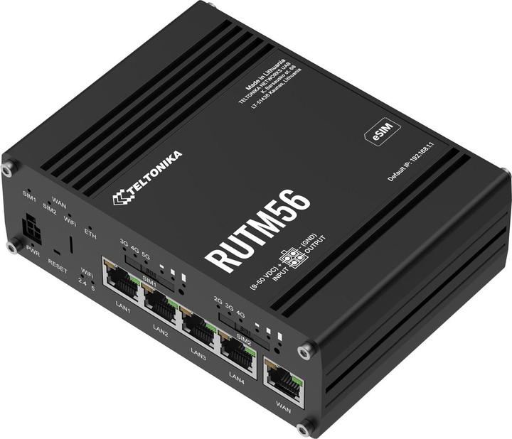 Teltonika RUTM56 (EU) Dual modem 1 x 5G