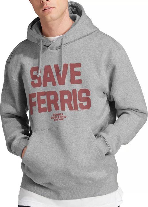 Immagine prodotto Ferris Bueller´s Day Off Ferris Bueller's Day Off Save Ferris Felpa con Cappuccio Uomo (XL)