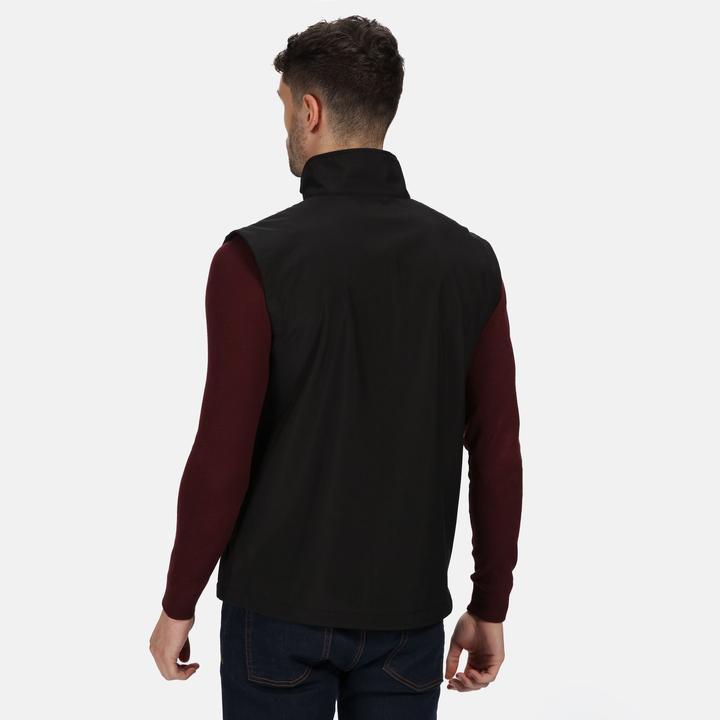 Actual product image Regatta Octagon three-layer printable softshell waistcoat (L)