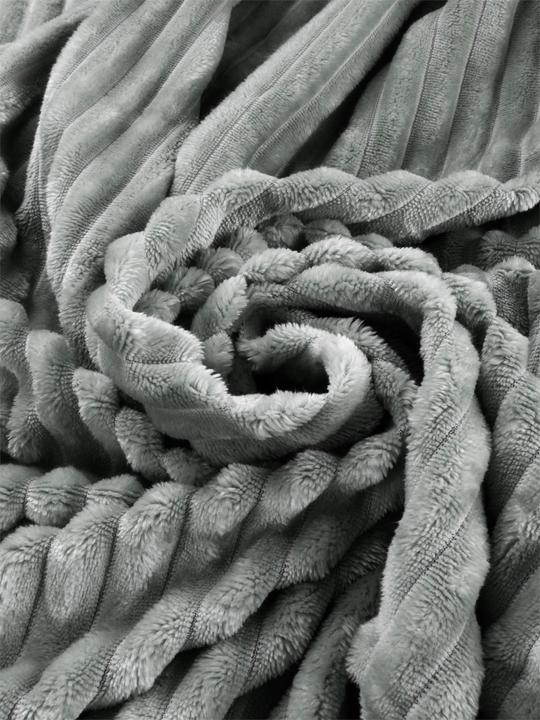 Produktbild Aspero Spannbettlaken aus Streifen-Flanell Parana (200 x 200 cm)