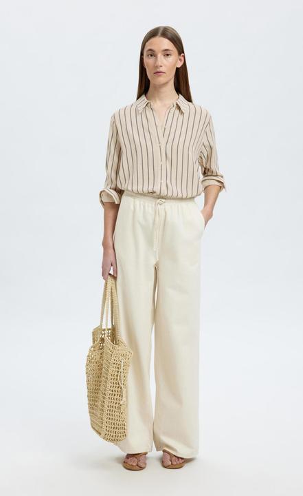 Actual product image Selected Femme Streifen Langarmhemd (42)