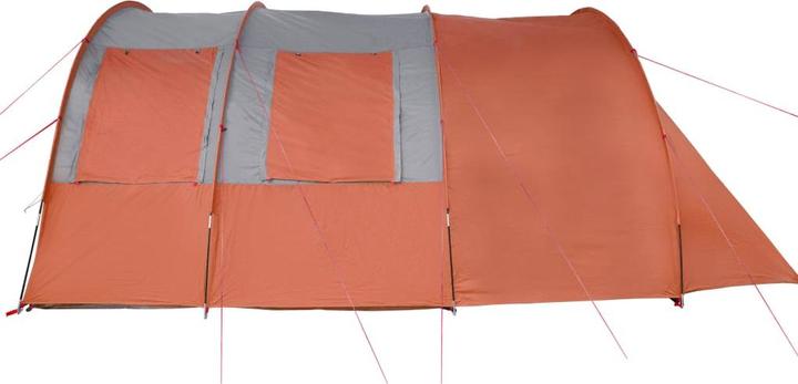 Produktbild VidaXL Campingzelt 4 Personen & Orange 483 x 340 x 193 cm 185T Taft (Kuppelzelt, 12.90 kg, 4 Personen)
