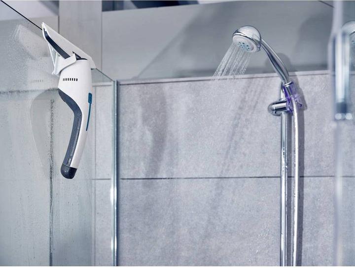 Actual product image Leifheit Wall holder for window and bathroom vacuum cleaner Nemo