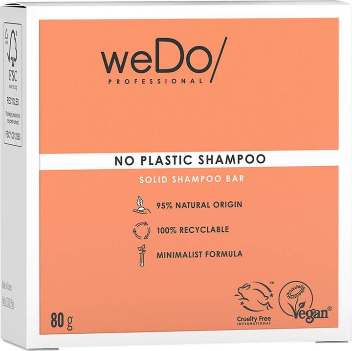 Actual product image Wella weDo/ Professional Moisture & Shine No Plastic Shampoo 80g (80 ml, Liquid shampoo)
