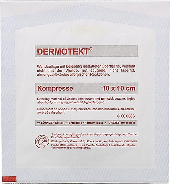 Actual product image Söhngen DERMOTECT COMPRESS V10X10