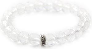 Beneto Beaded bracelet made of faceted crystal MINK49 / 17 (L)