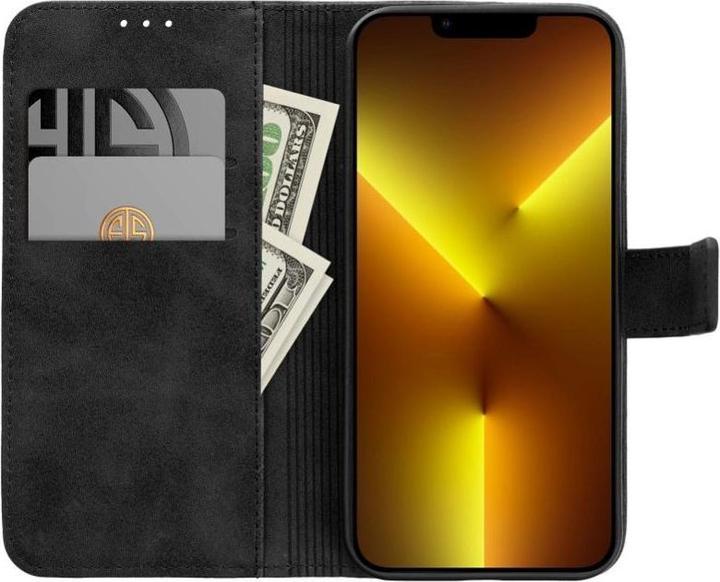 Image du produit OEM Back panel cover TENDER Book Case for SAMSUNG A15 4G / A15 5G black (Samsung Galaxy A15 5G)