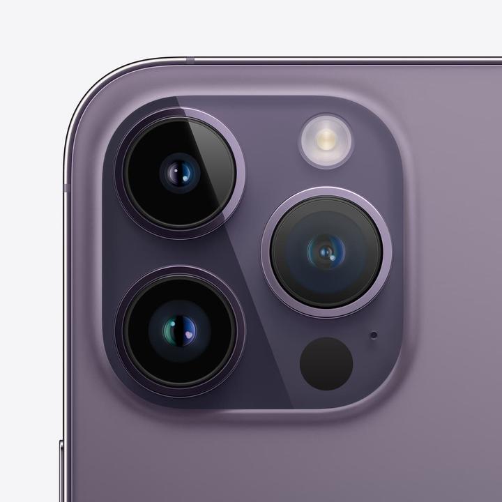 Produktbild jusit iPhone 14 Pro (128 GB, Purple, 6.10", 48 Mpx, SIM + eSIM, B / Sehr gut)