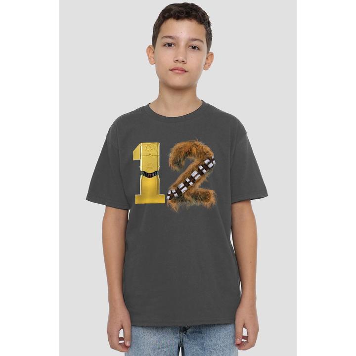 Immagine prodotto Star Wars 12 Maglietta C3PO Chewbacca Bambini (140)