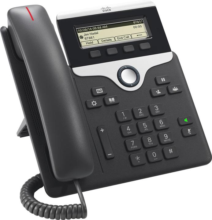 Actual product image Cisco UC Phone 7811 IP Phone Black