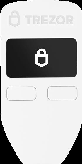 Actual product image Trezor Model One - White