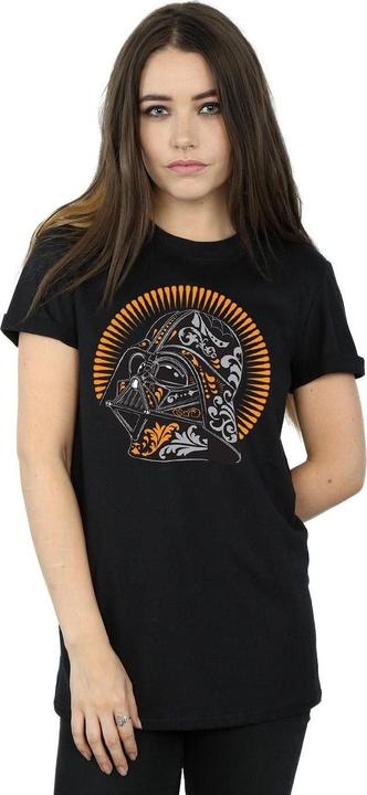 Immagine prodotto Star Wars Darth Vader Dia De Los Muertos Maglietta Ampia Donna (L)