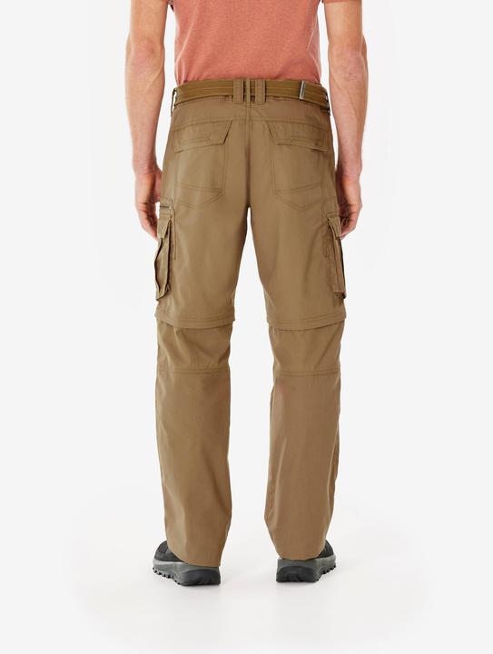 Actual product image Forclaz Zip-Off-Hose Cargohose Herren Trekking Backpacking - Travel 500 braun (Frequency band 38 (2600 MHz))