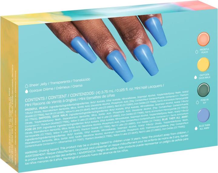 Actual product image OPI Make 'Em Jelly - 4er Mini Pack (Colour paint)