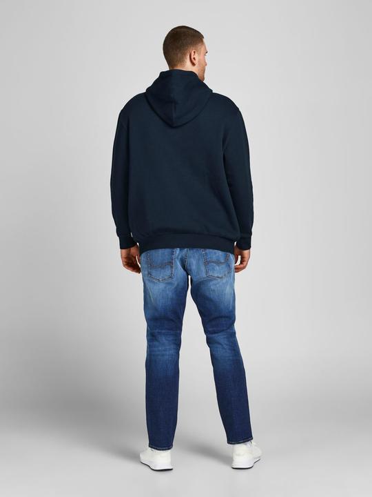 Actual product image Jack & Jones Basic Logo Plus Size Hoodie (XL, 3XL)