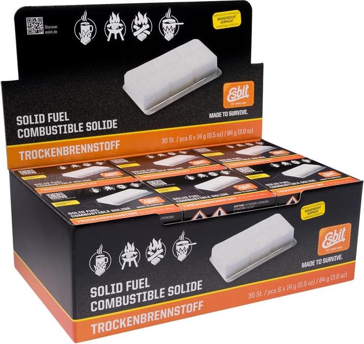 Actual product image Esbit Dry fuel tablets 6x14g