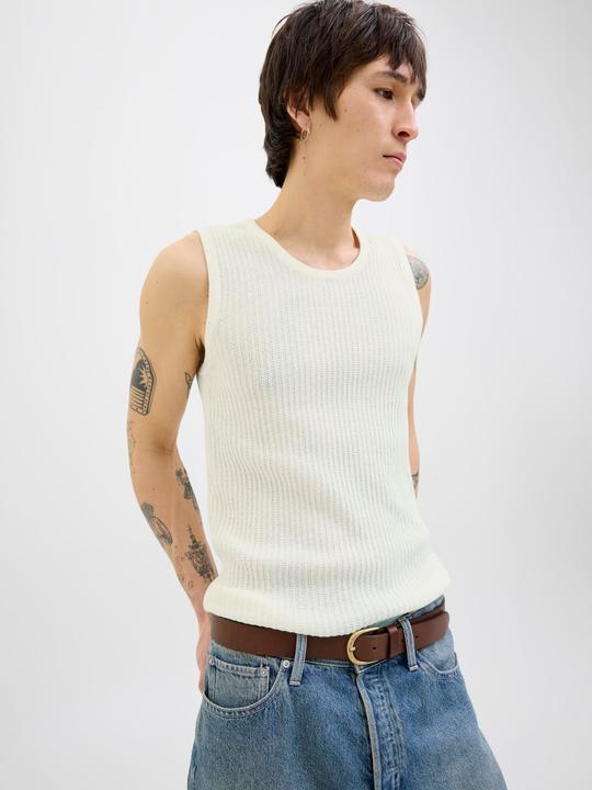 Actual product image Jack & Jones Single-coloured knitted T-shirt Knitted T-shirt (M)