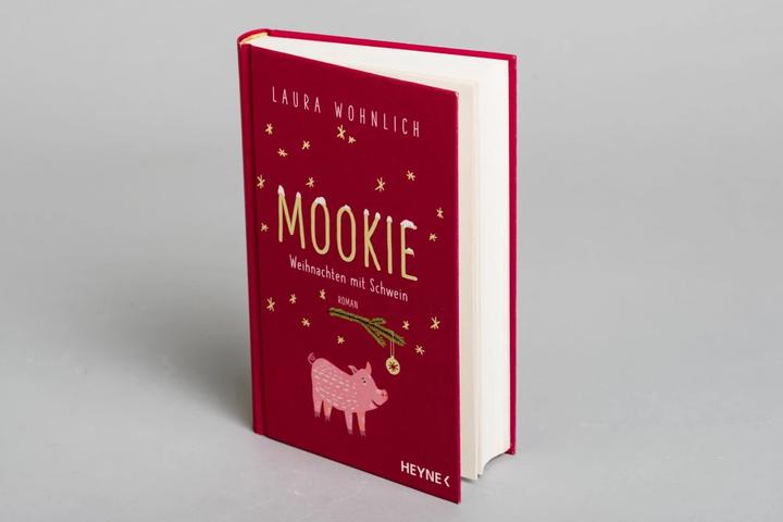 Actual product image Mookie – Weihnachten mit Schwein (German, Laura Wohnlich, 2020)