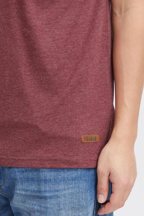 Immagine prodotto Solid Volker T-Shirt A Maniche Corte Maglietta Da Uomo Con Collo Grandad (S)