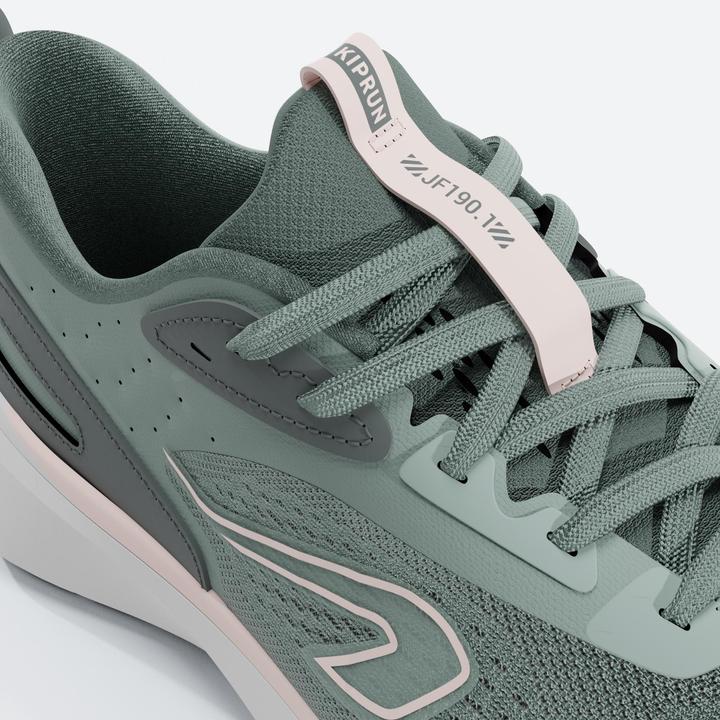 Image du produit Kiprun Chaussures de Running Femme, Jogflow 190.1 Vert Rose (36)