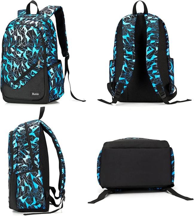 Image du produit Bunie Set sac à dos scolaire bleu (35 l)