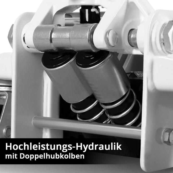 Produktbild Stahlwerk Wagenheber WHW-73 ST mit 3 t Tragkraft Gummirollen 73-500mm Hubbereich