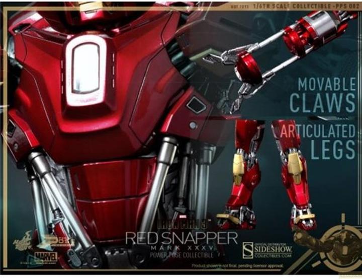 Produktbild Hot Toys Iron Man 3 Power Pose Series Action Figure Iron Man Mark XLII