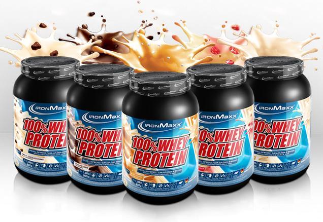Immagine prodotto IronMaxx 100% proteine del siero di latte (Banana, Yogurt, 1 pz., 900 g)