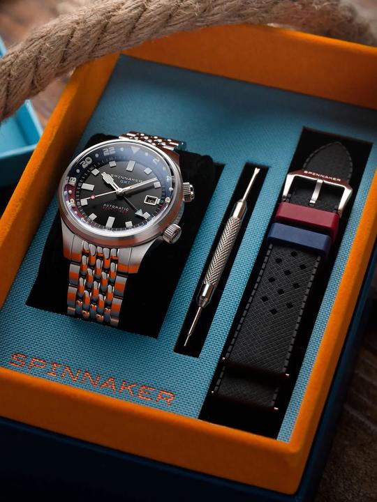 Immagine prodotto Spinnaker SP-5121-55 Bradner GMT (Orologio da polso analogico)