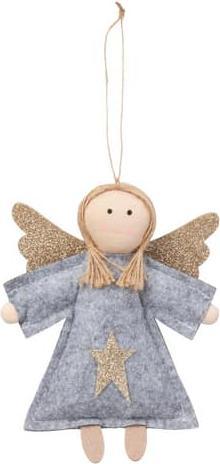 MICA Living Decorative hanger angel - approx. 16.5 x 13 cm - 1 piece (1 -part)