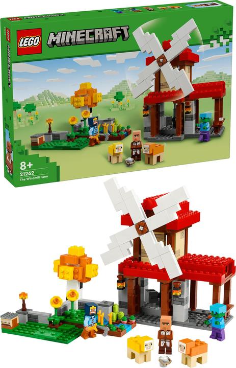 Actual product image LEGO The windmill farm (21262, LEGO Minecraft)