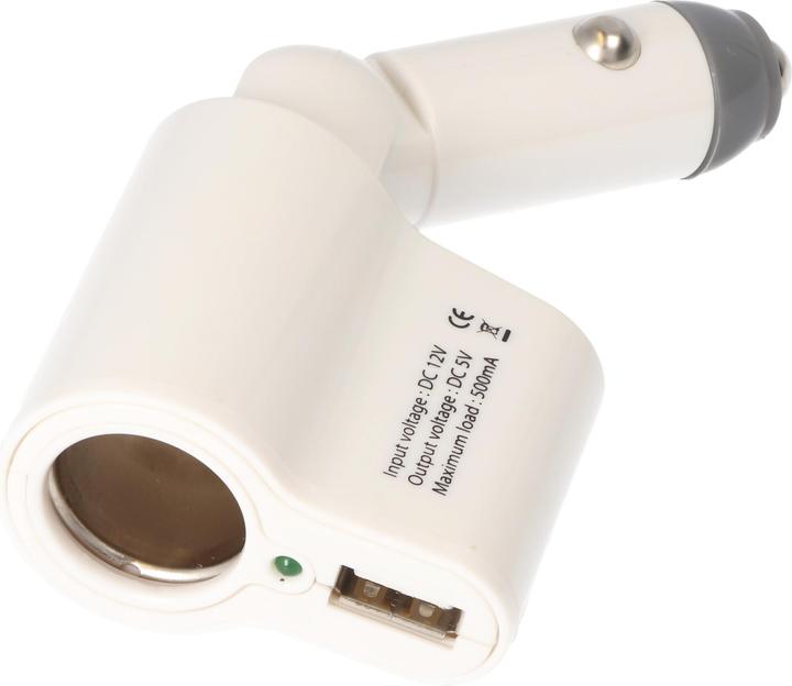 Actual product image AccuCell Kfz-Ladegerät mit Buchse und USB