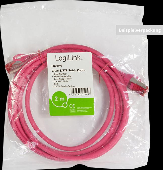 Produktbild LogiLink Netzwerkkabel (S/FTP, CAT6, 7.50 m)