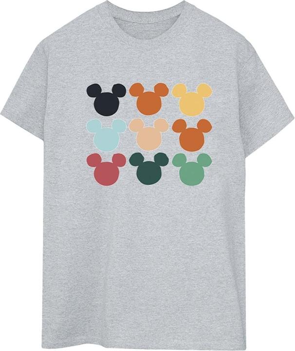 Disney Mickey Mouse Heads Square TShirt (M)