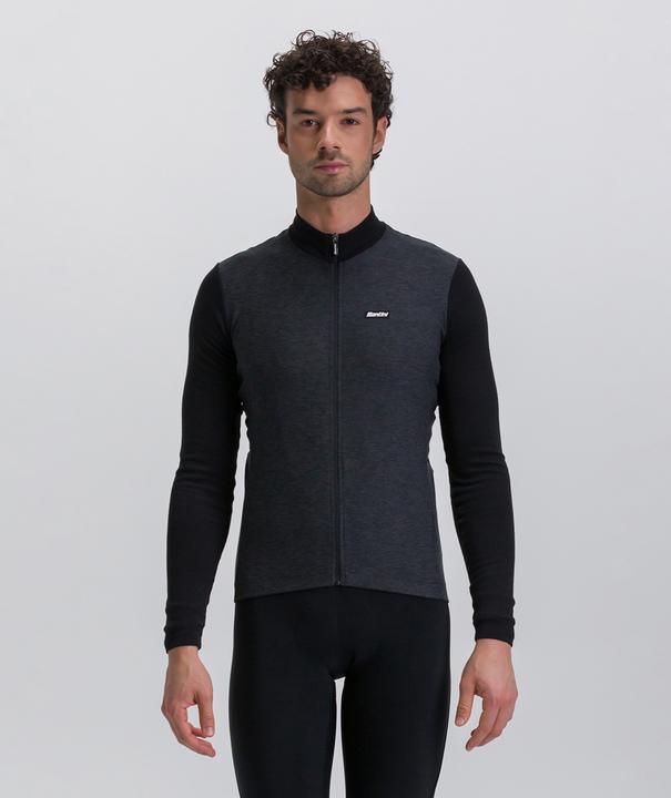 Produktbild Santini Pure Block Colour Thermal Cycling Jersey (M)