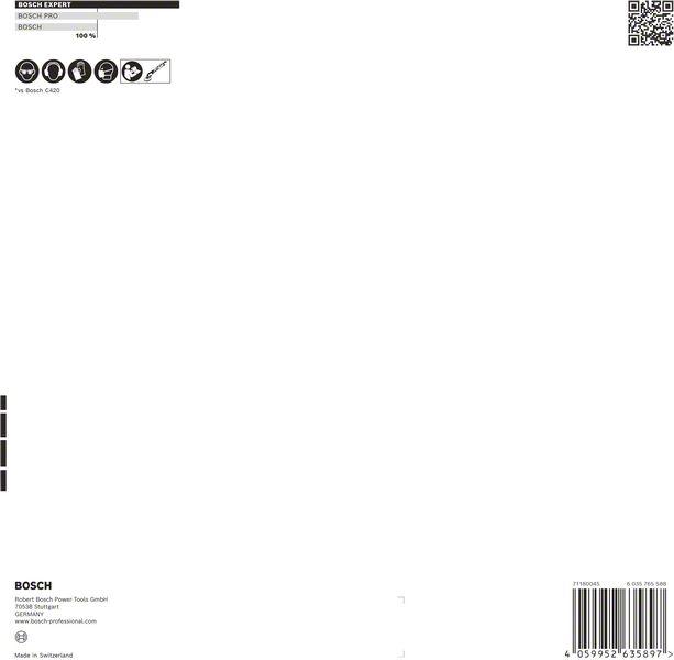 Produktbild Bosch Professional Zubehör EXPERT M480 Schleifnetz, 225 mm, G 240, 5 Stück (240)