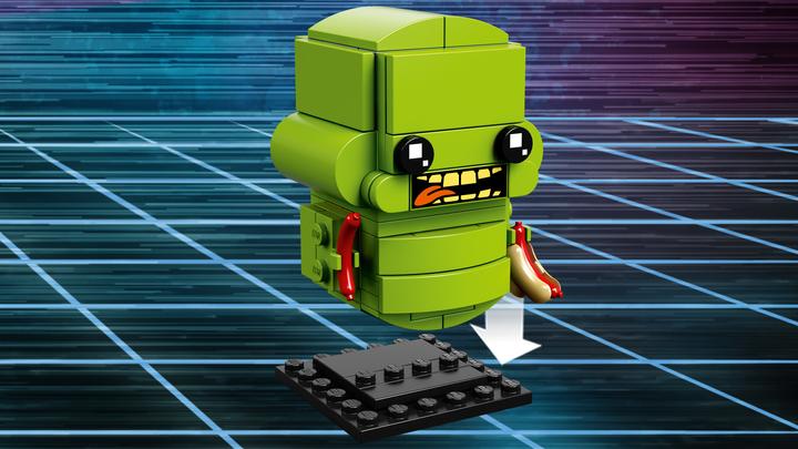 Actual product image LEGO Brickheadz Peter Venkman & Slimer 41622 (41622, LEGO Brickheadz)