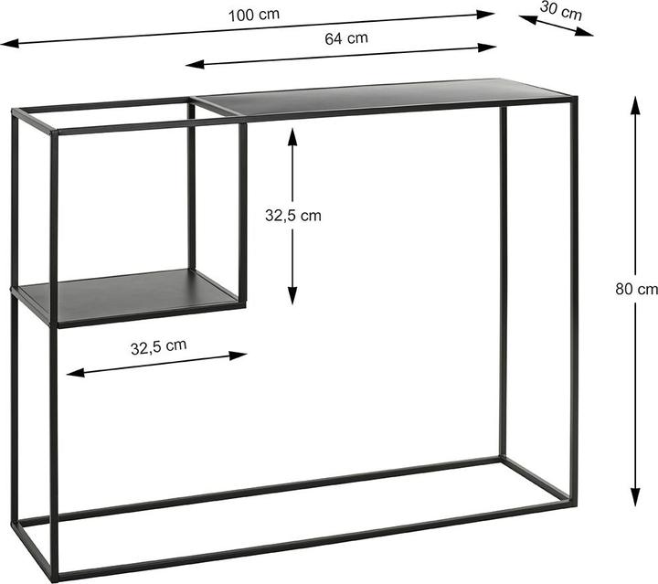 Actual product image HAKU Möbel Console (100 x 30 x 80 cm)