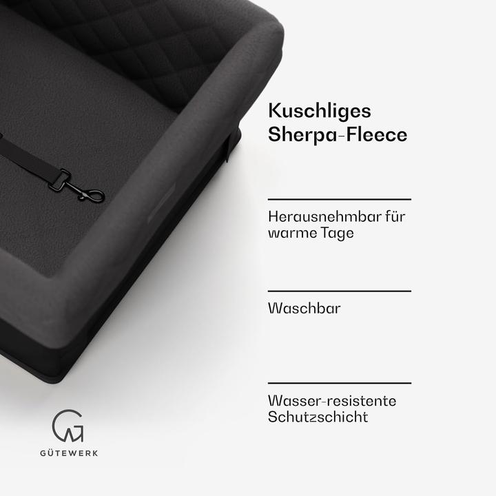 Produktbild Gütewerk Hunde Autositz (Hund, Waschbar, Faltbar)