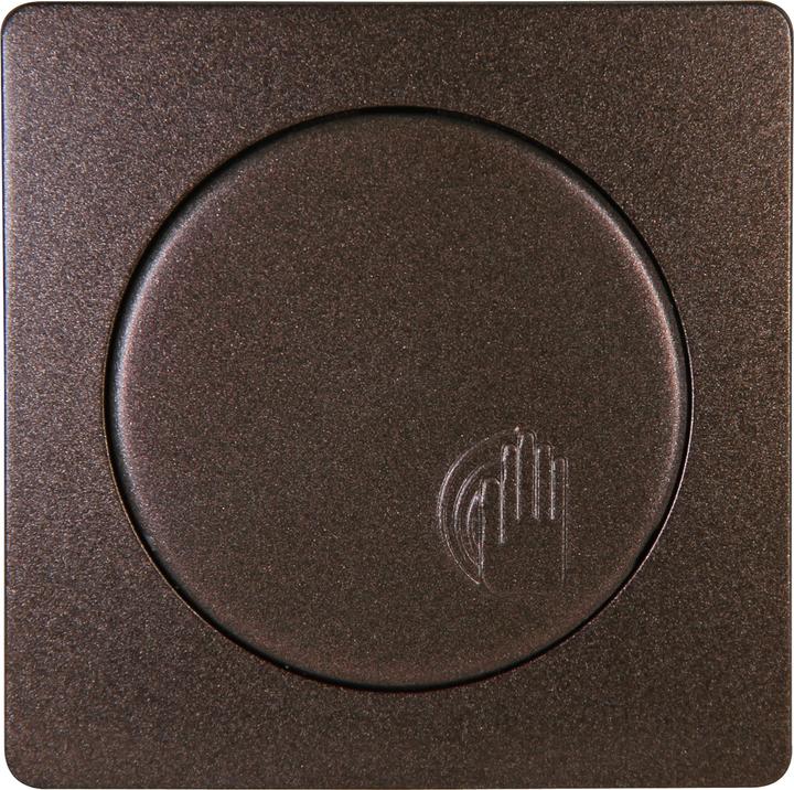 Produktbild Kopp Abdeckung für Tast-Dimmer Dimmat Paris palisander-braun