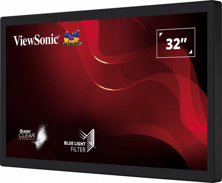 Actual product image Viewsonic TD3207 81.3cm 32inch 16 9 1920x1080 SuperClear VA 10points projected capacitive (1920 x 1080 pixels, 32")