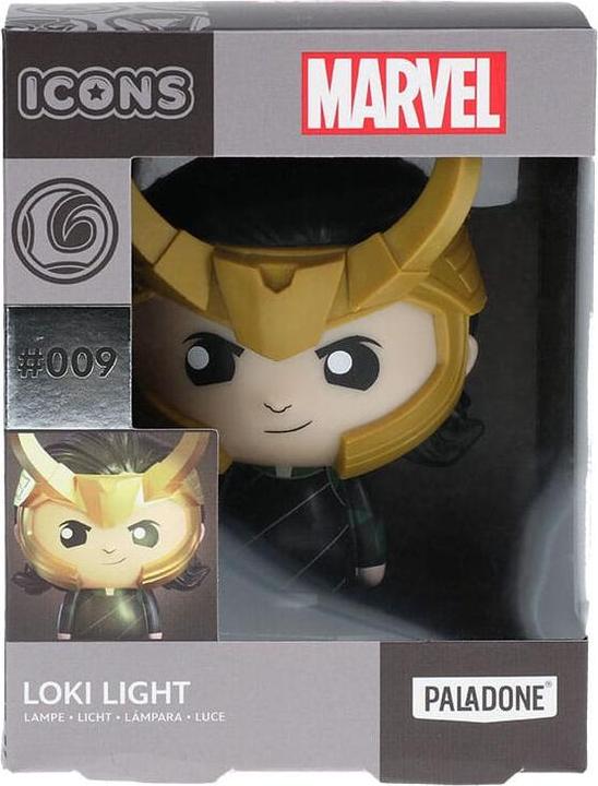 Actual product image Paladone Products Marvel Loki Icon Light