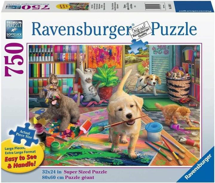 Actual product image Ravensburger 750 pcs. - Little artists (750 pieces)