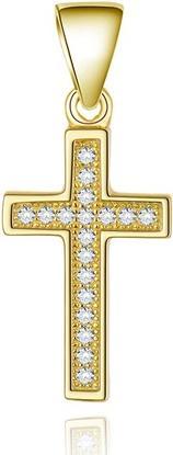 Immagine prodotto Beneto Ciondolo in argento placcato oro Croce AGH589-GOLD (L) (Argento)