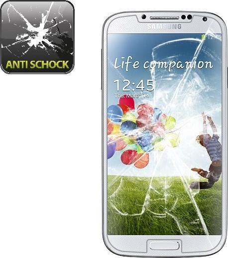 Produktbild Protectorking 2x Panzerfolie Anti-Shock HD Klar (2 Stück, Samsung Galaxy S4)
